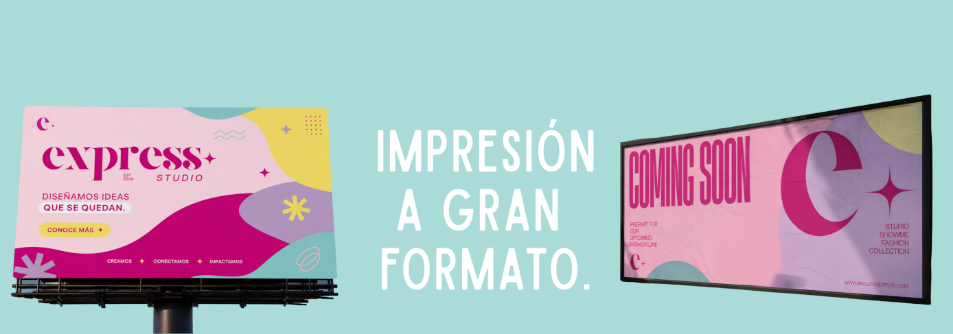 Impresion a gran formato con Studio Express
